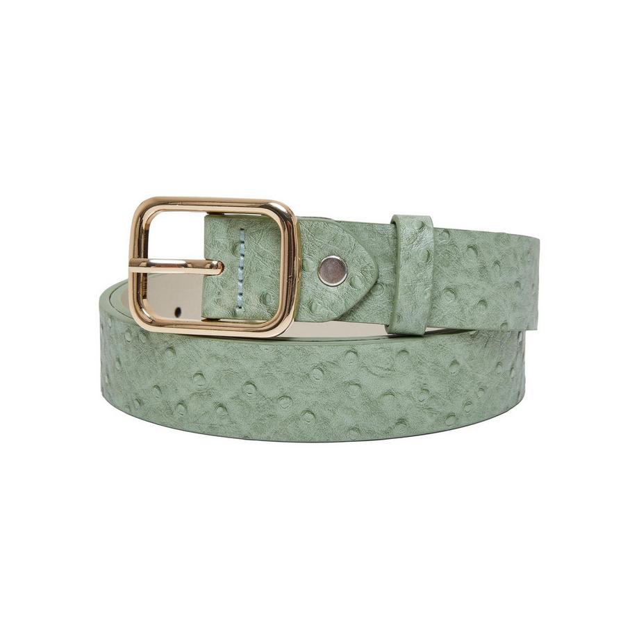 URBAN CLASSICS Ceinture en cuir synthétique d'autruche lot de 2  