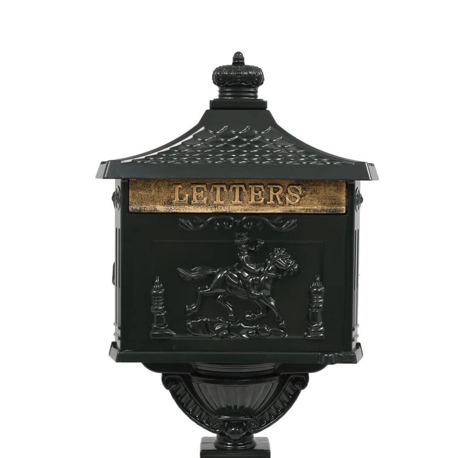 VidaXL  Boîte aux lettres sur pied aluminium 