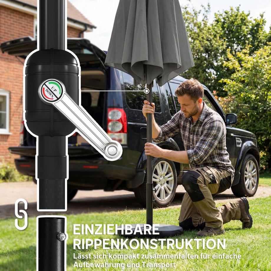 Outsunny Sonnenschirm  