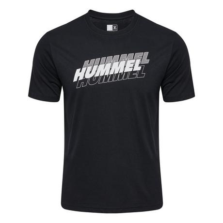 Hummel  t-hirt con triplo logo graphic 