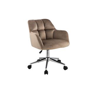 Vente-unique Chaise de bureau Velours Hauteur réglable PEGA  