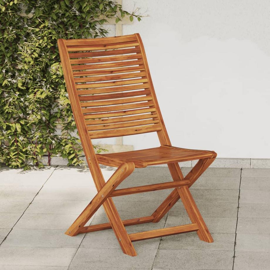VidaXL Klappbarer gartenstuhl akazienholz  