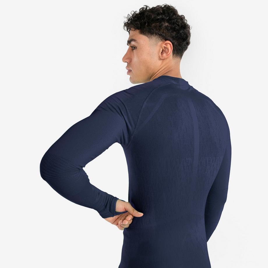 KIPSTA  Maglia intima funzionale maniche lunghe termica poliestere 