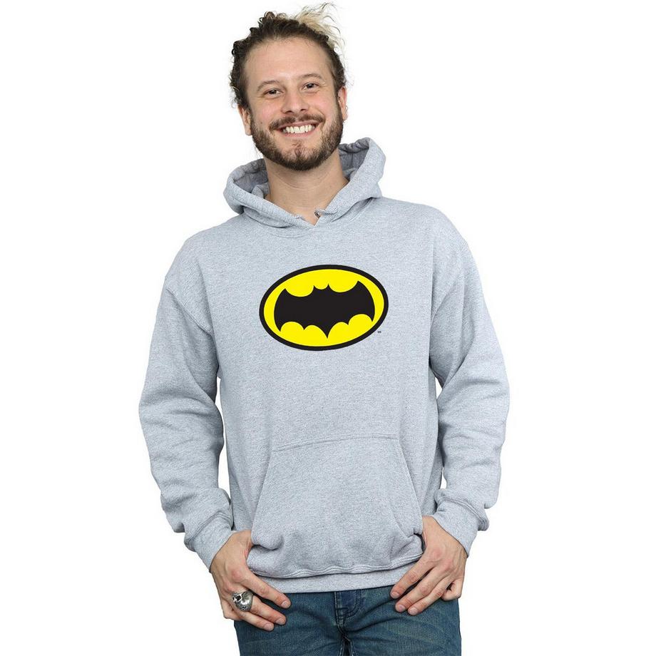 DC COMICS Felpa con cappuccio Logo Batman  