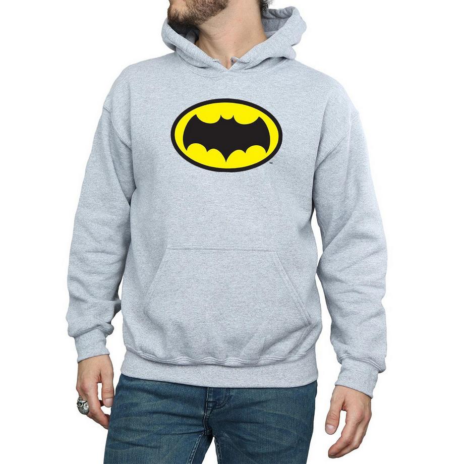 DC COMICS Felpa con cappuccio Logo Batman  