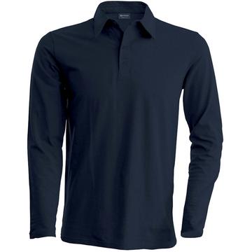 langärmeliges polo-shirt