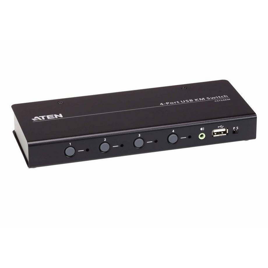 ATEN  CS724KM 4 Port USB KM Switch Boundless KM Switch 