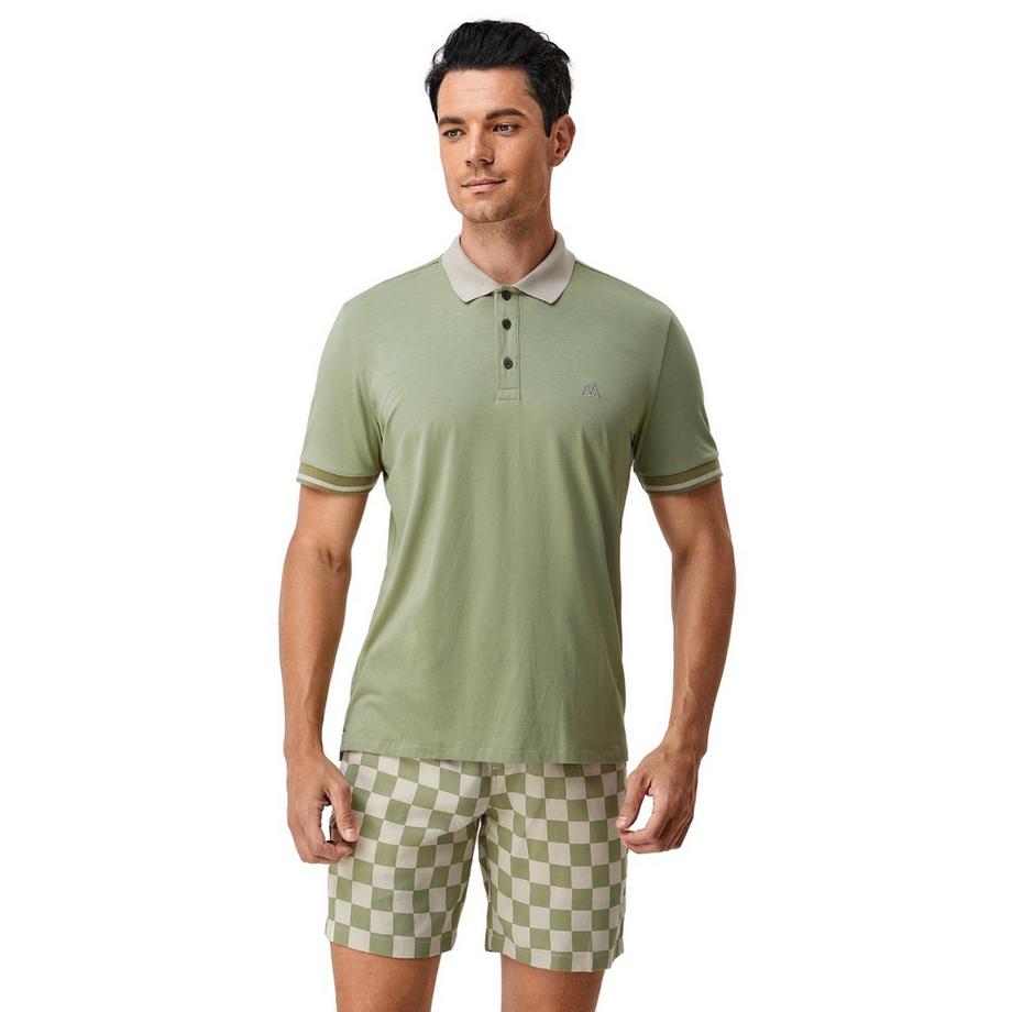 Bellemere New York Short à carreaux bicolore  