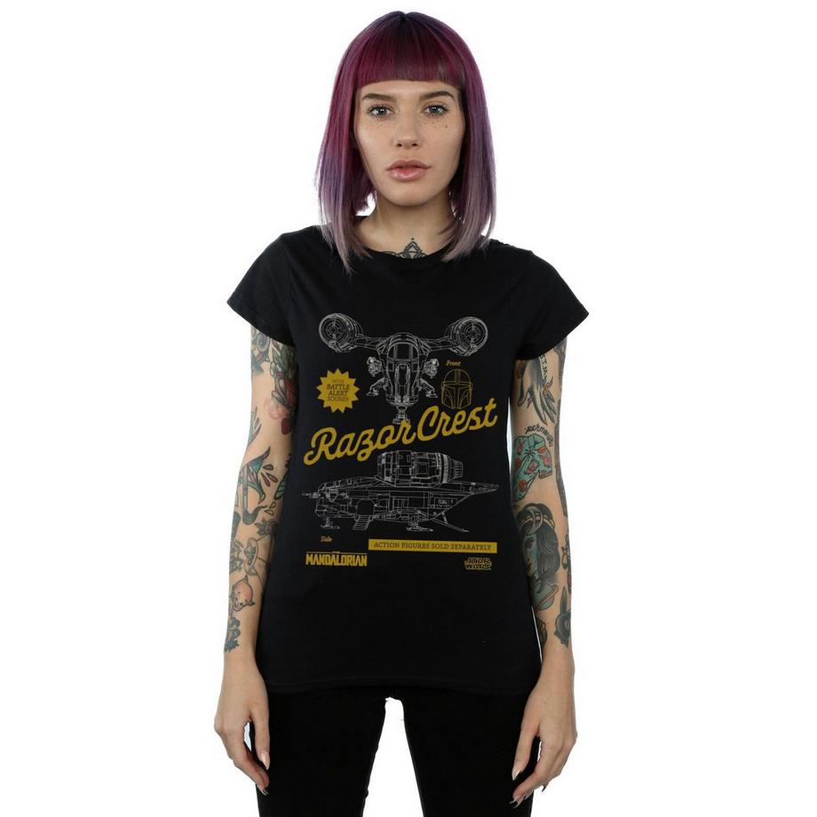 STAR WARS The Mandalorian The Razor Crest T-Shirt  