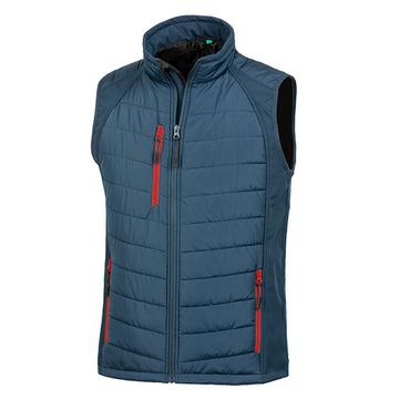 Gilet Softshells matelassé et rembourré COMPASS