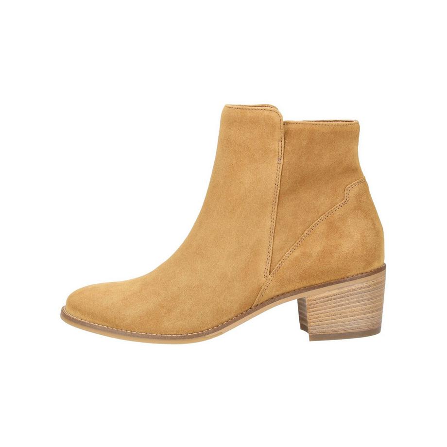 Paul Green Bottines en daim à talon bloc  