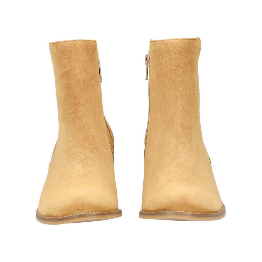 Paul Green Bottines en daim à talon bloc  