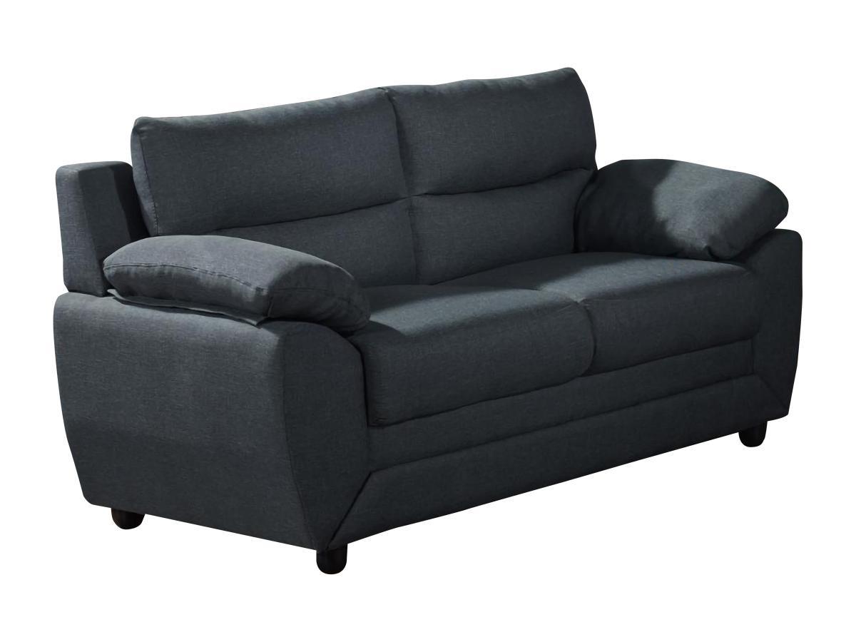 Vente-unique Sofa 2Sitzer Stoff MANOA  