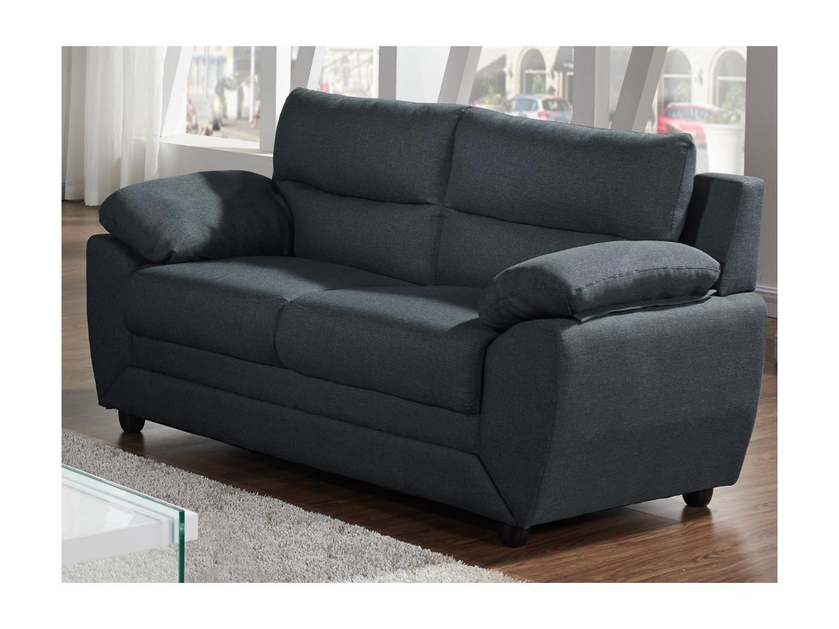 Vente-unique Sofa 2Sitzer Stoff MANOA  