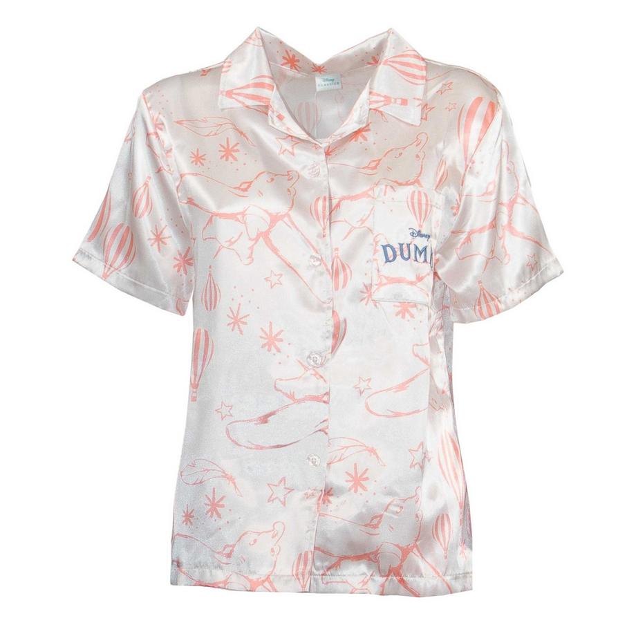Disney Satin Kurzarm Schlafanzug Set mit Shorts  