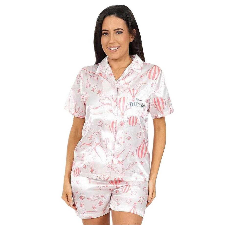 Disney Satin Kurzarm Schlafanzug Set mit Shorts  