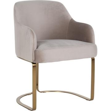 Chaise Hadley en velours