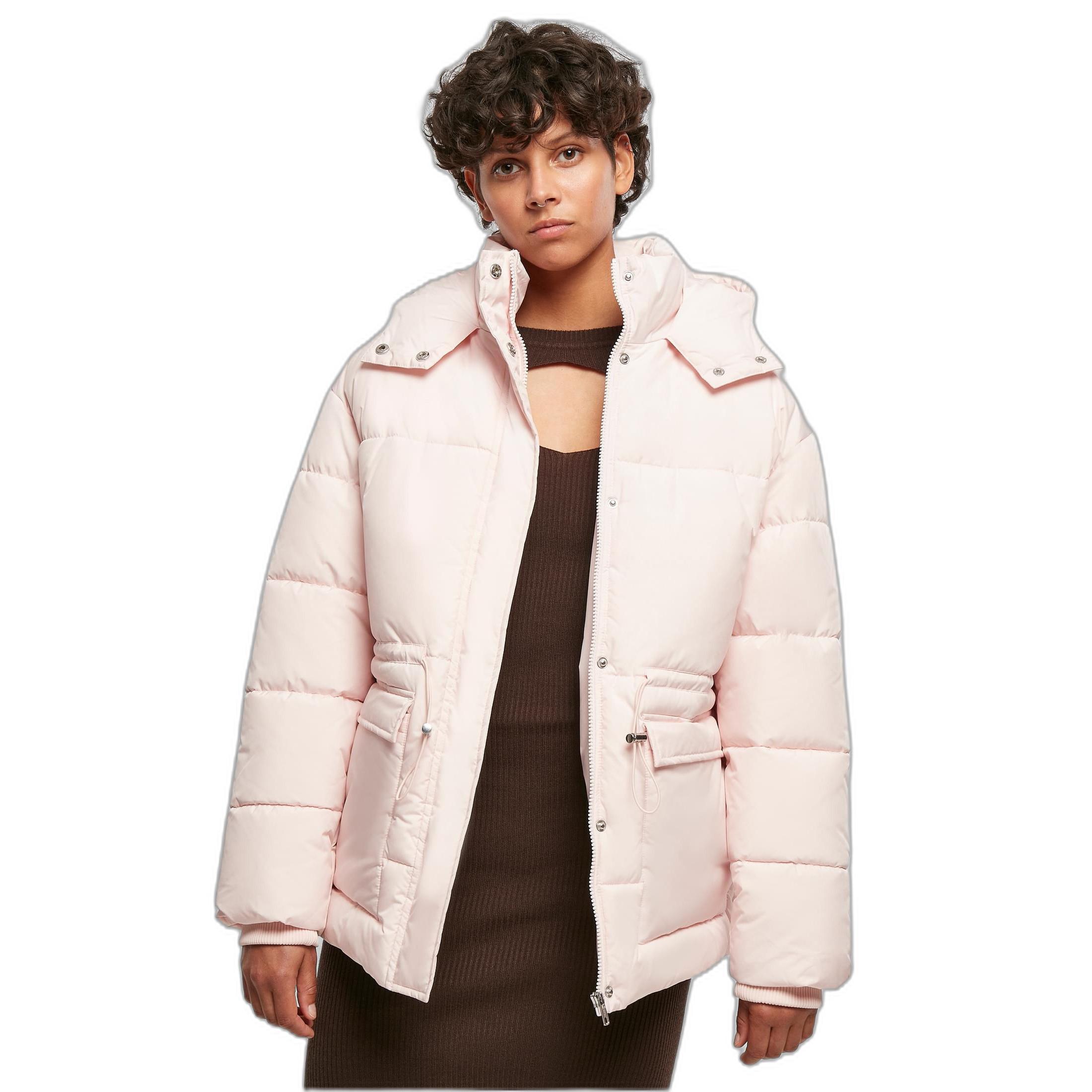 URBAN CLASSICS  taillierte daunenjacke, damen 