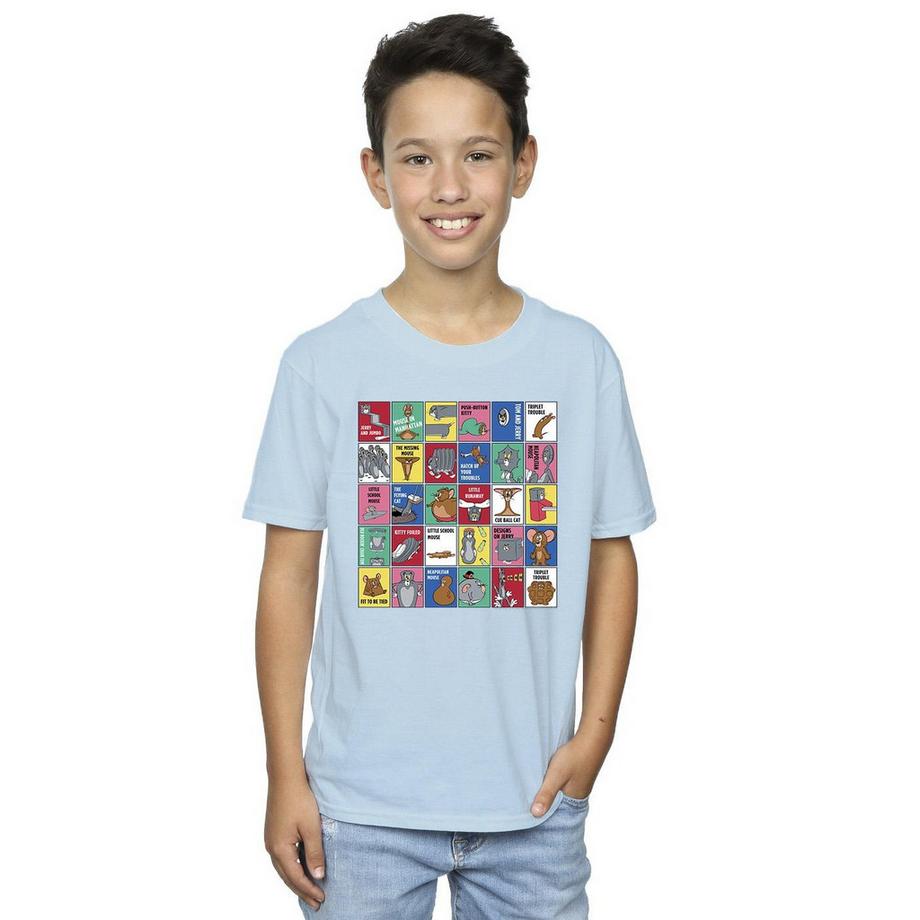 Warner Bros  Grid Squares T-Shirt 