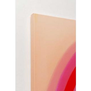 KARE Design Leinwandbild Tendency Circle pink 120x120  