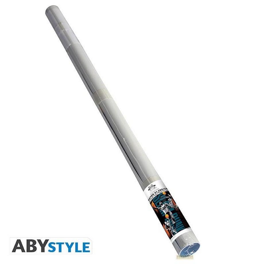 Abystyle Poster - Gerollt und mit Folie versehen - Space Jam - Slam Dunk  