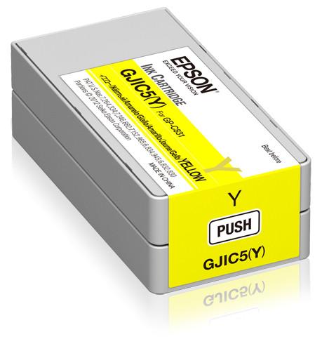 EPSON  GJIC5(Y): Ink cartridge for ColorWorks C831 (Yellow) (MOQ=10) 