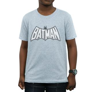 DC COMICS  Tshirt BATMAN RETRO CRACKLE LOGO 