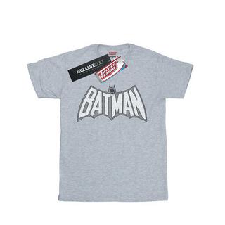 DC COMICS  Tshirt BATMAN RETRO CRACKLE LOGO 