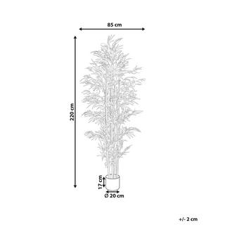 Beliani Plante artificielle en Matière synthétique BAMBOO  