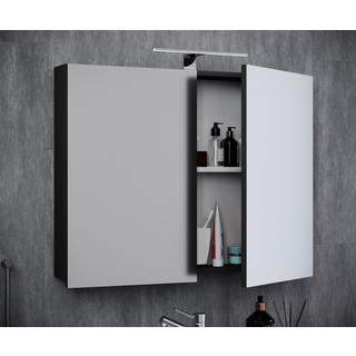 VCM Miroir de salle de bain miroir mural armoire à glace salle de bain Badinos 40 x 60 cm  