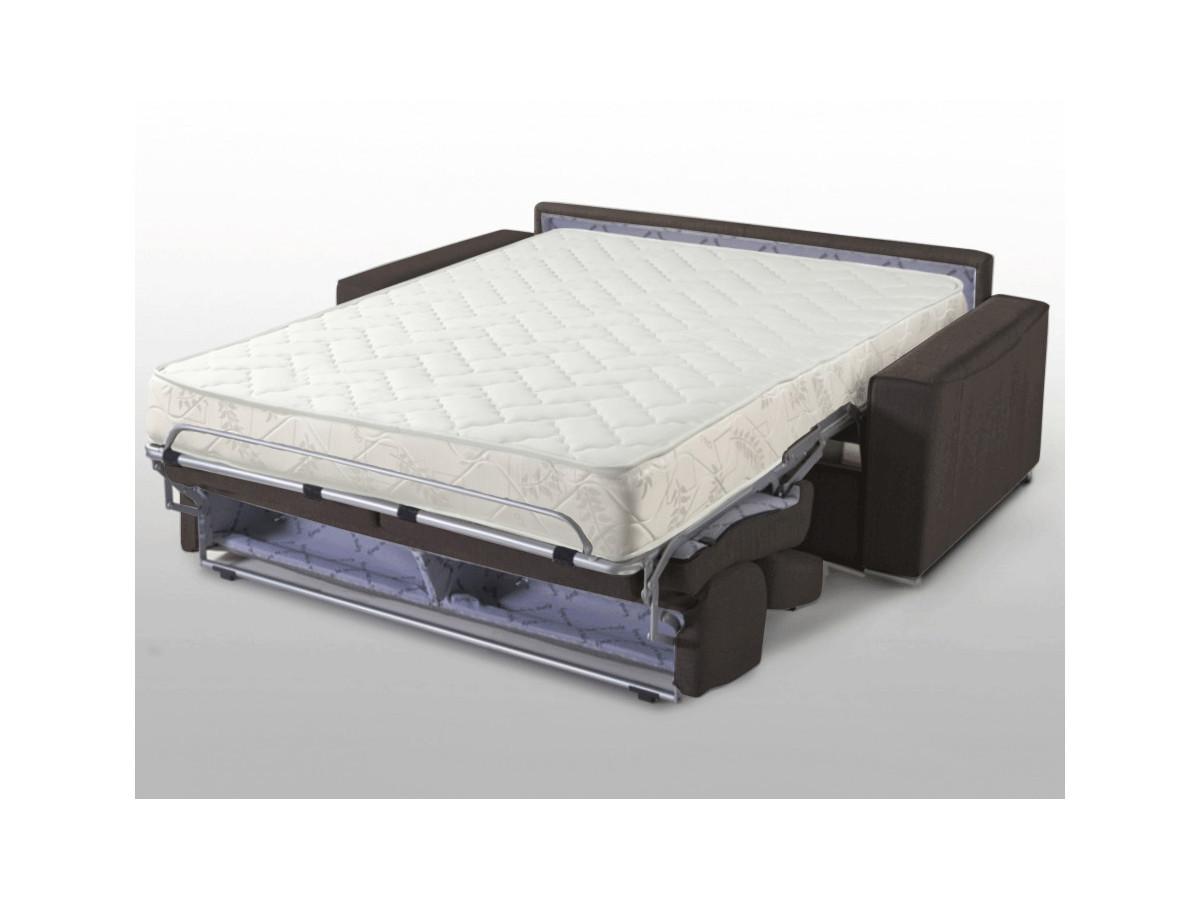 LINEA SOFA Schlafsofa 3Sitzer Stoff VIZIR Liegefläche 1Matratzen  