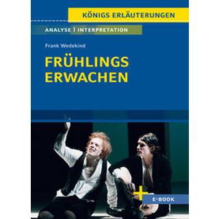 Frühlings Erwachen von Frank Wedekind - Textanalyse und Interpretation Wedekind, Frank; Möbius, Thomas (Adaptiert) Copertina rigida 