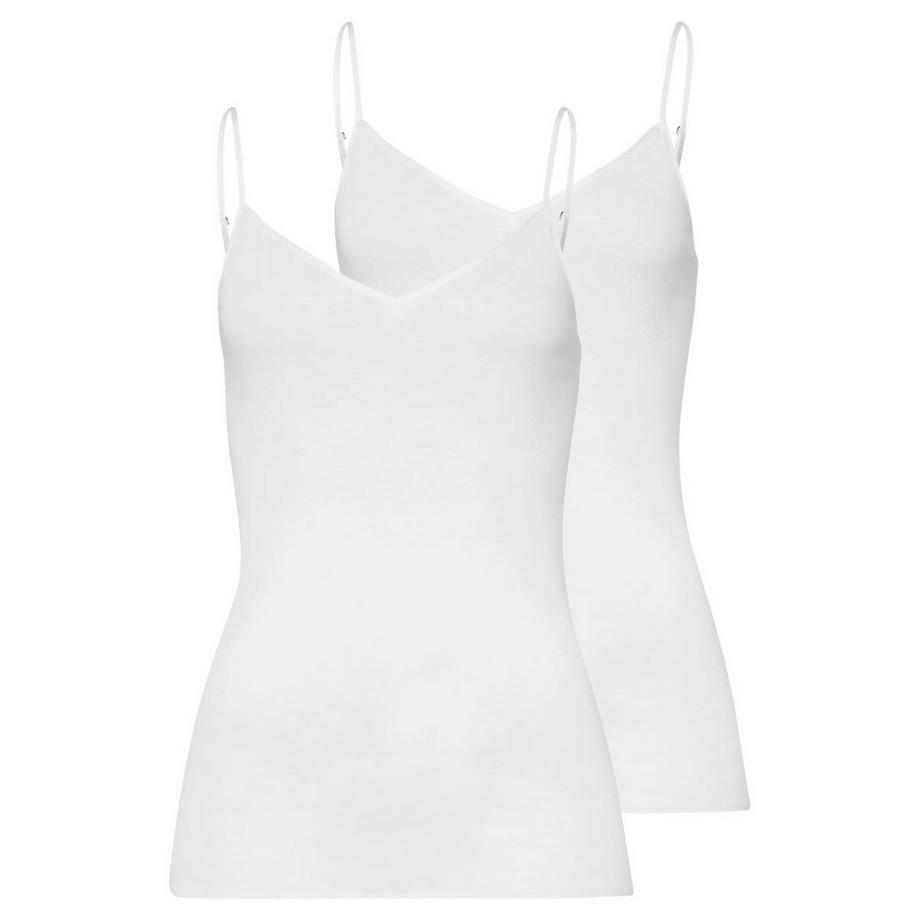 2er Pack Cotton Seamless - Spaghetti Top