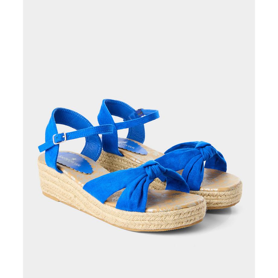 Joe Browns Keilsandalen mit Knotendetail  