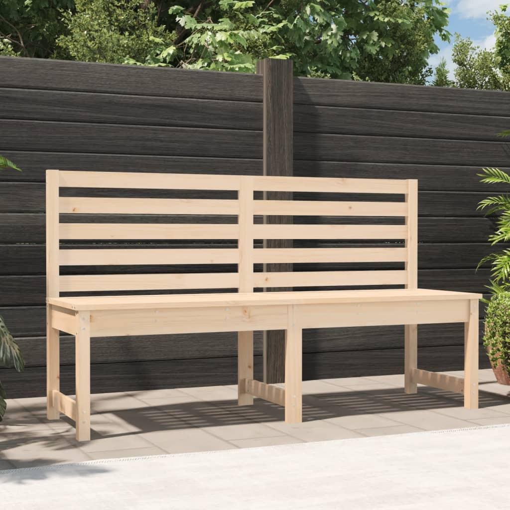 VidaXL Banc de jardin bois de pin  