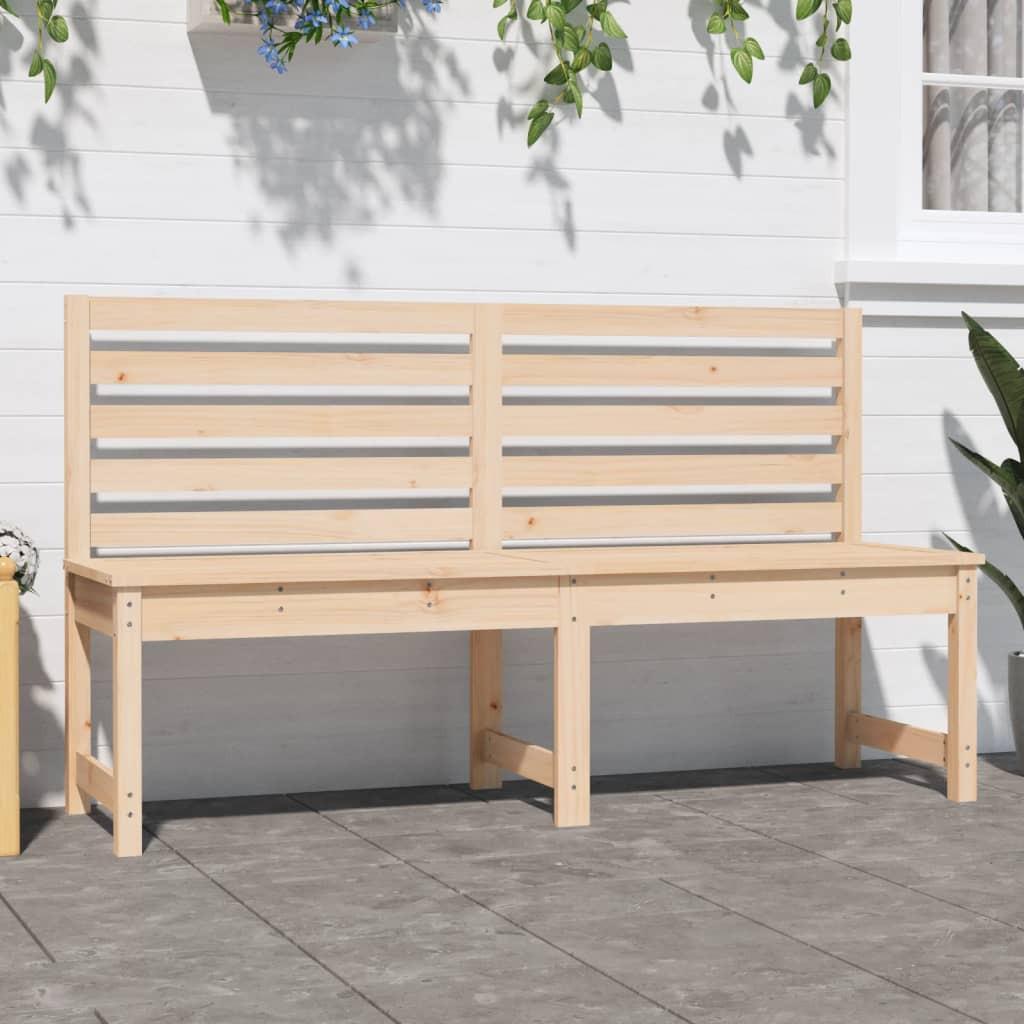 VidaXL Banc de jardin bois de pin  