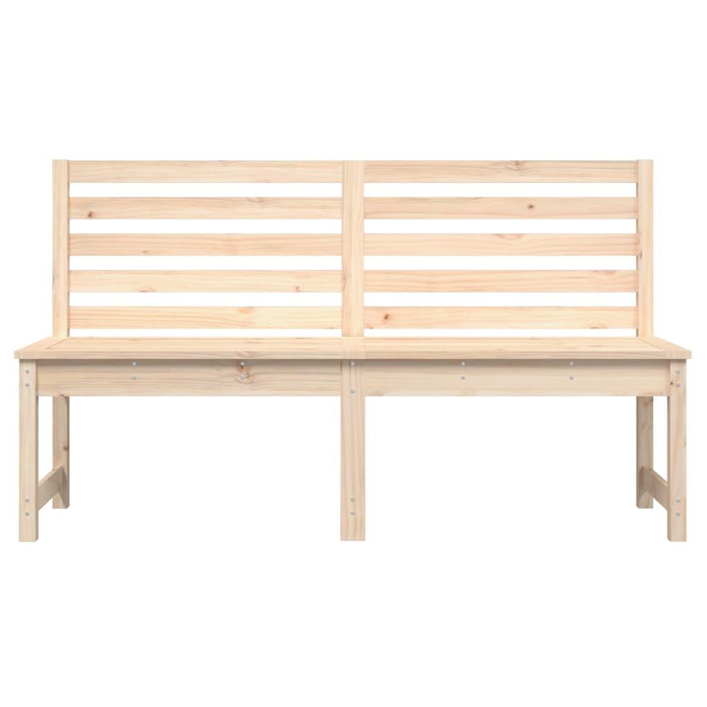 VidaXL Banc de jardin bois de pin  