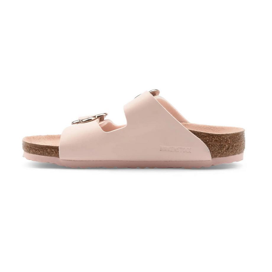 BIRKENSTOCK Sandales glissières Arizona Flower Boucle  