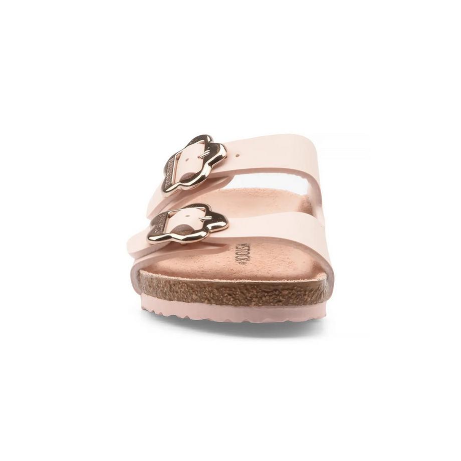 BIRKENSTOCK Sandales glissières Arizona Flower Boucle  