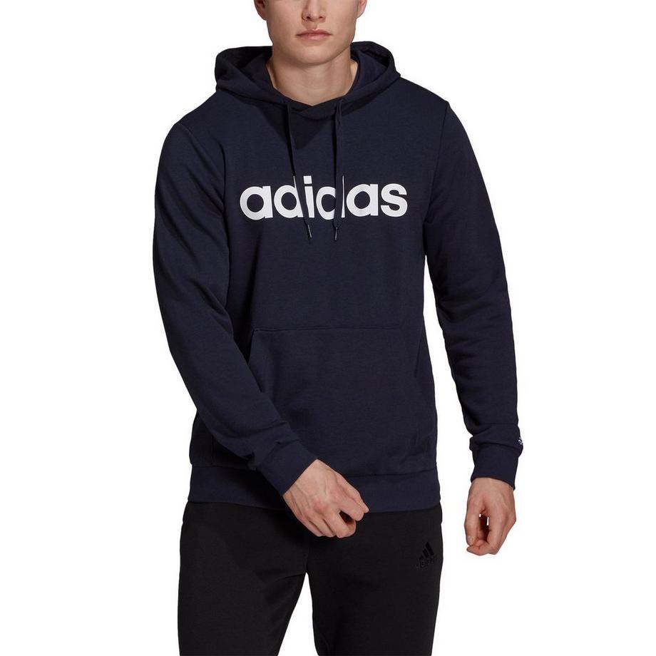 adidas Essentials French Terry Linear Logo Felpa con cappuccio  