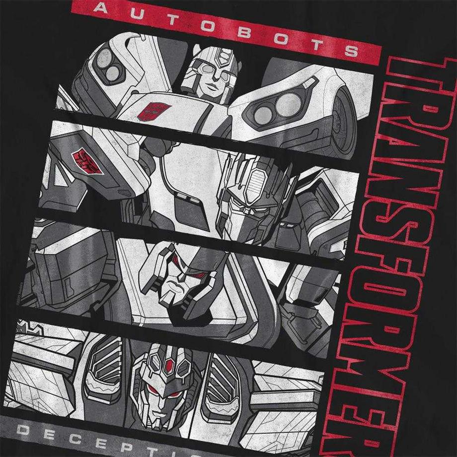 TRANSFORMERS  T-ShirtMotif Autobots Motiftyle Logo Rectangulaire Generations Decepticons 