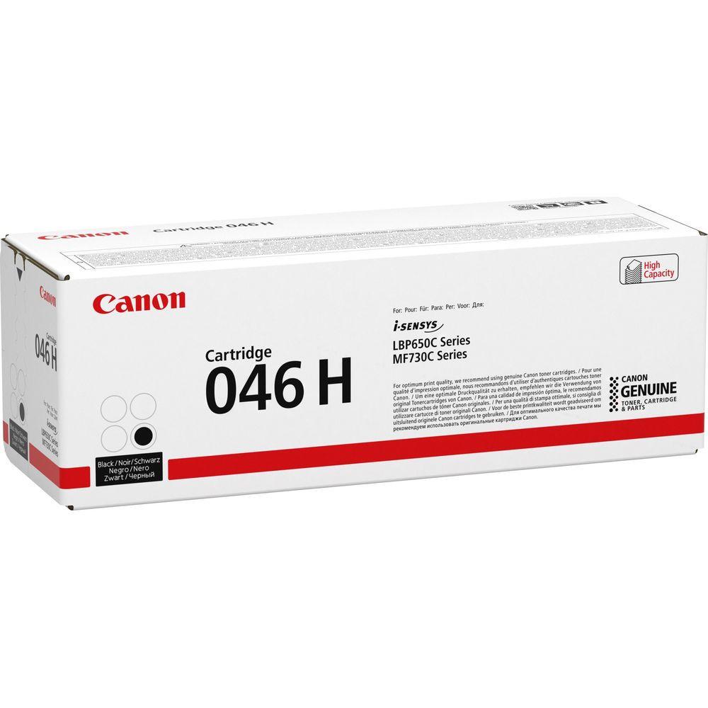 Canon  CANON Toner-Modul 046 H schwarz 1254C002 LBP653Cdw/654Cx 6300 Seiten 