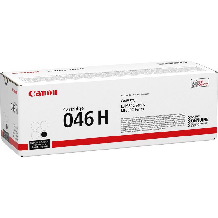 Canon  CANON Toner-Modul 046 H schwarz 1254C002 LBP653Cdw/654Cx 6300 Seiten 