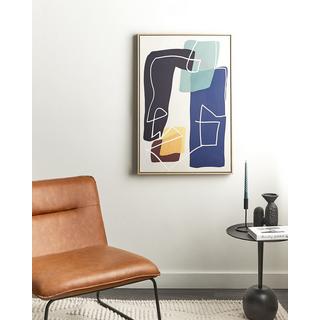 Beliani Imprimé sur toile en Tissu Moderne FRISA  