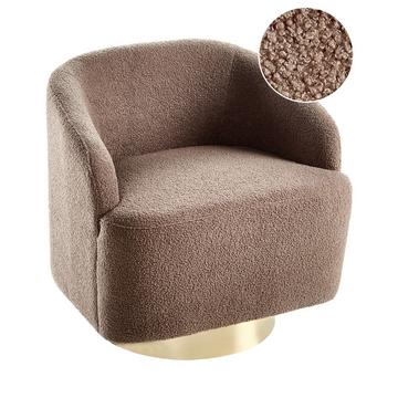 Fauteuil en Bouclé Rétro LAVIK