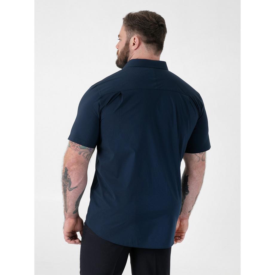 Duke Lucas Hemd Kurzärmelig Kingsize Stretch  