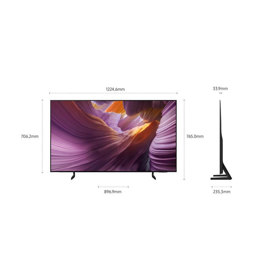 SAMSUNG  TV 55" OLED S85F 4K Vision AI Smart TV (2025) QE55S85FAUXX 