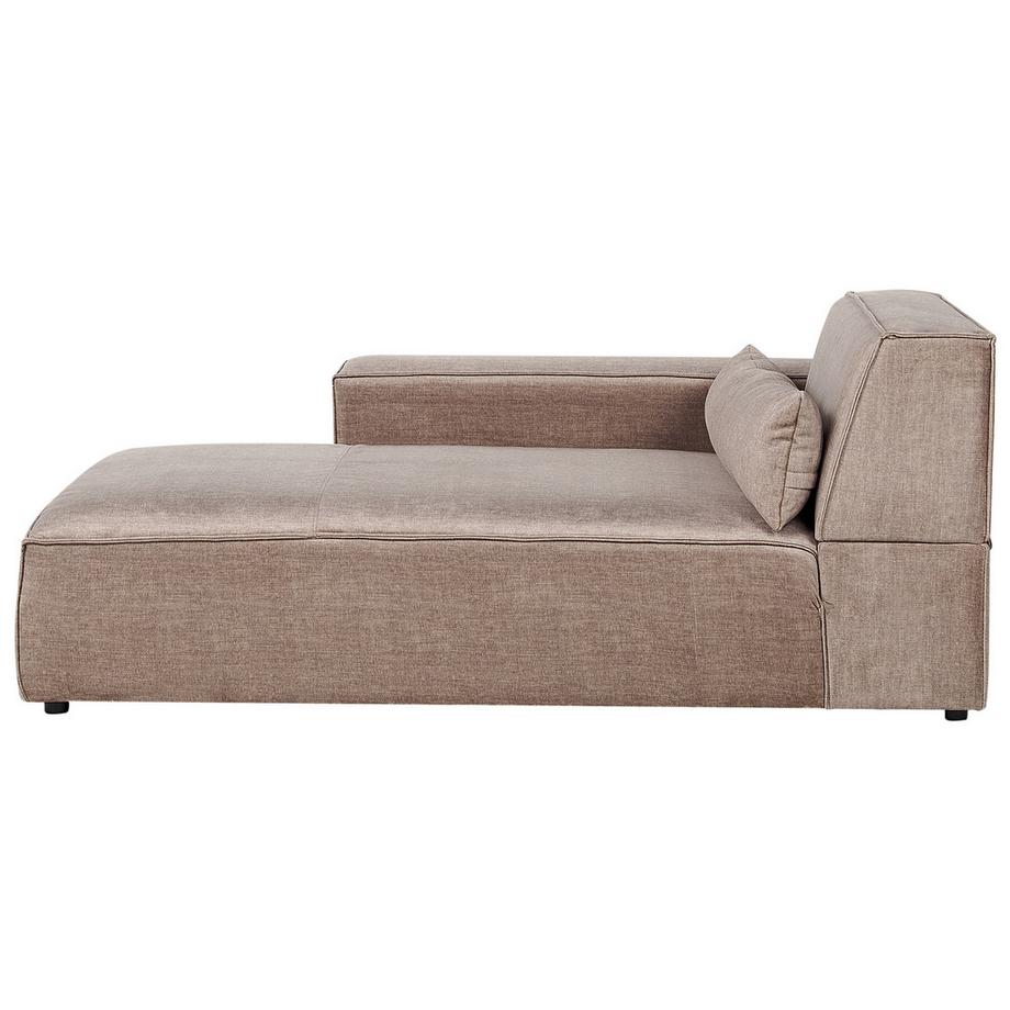 Beliani Ecksofa aus Stoff  HELLNAR  