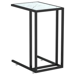 VidaXL Table d'appoint pour ordinateur verre  