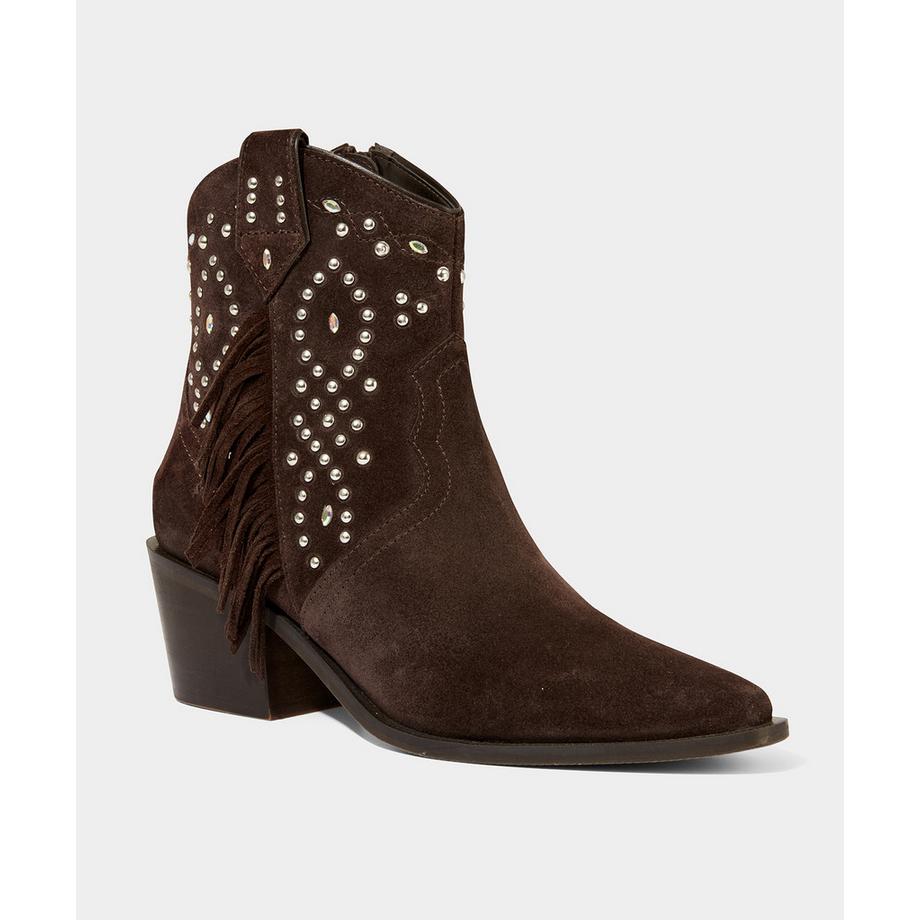 Joe Browns  Verziertee Wildlederstiefel 